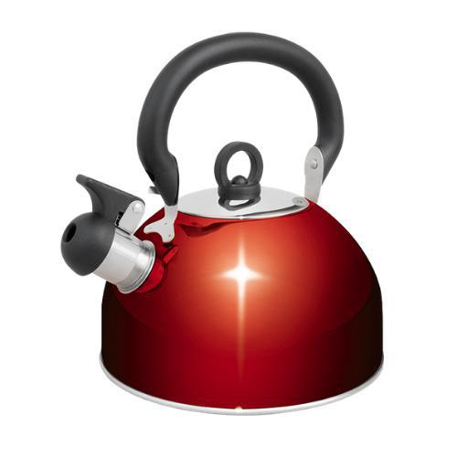 Campfire 4 Litre Whistling Kettle Red