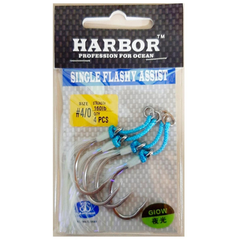 Harbor Single Flashy Assist Hook