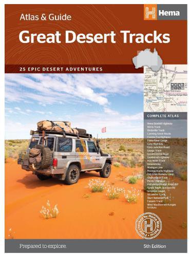 Hema Great Desert Tracks Atlas and Guide