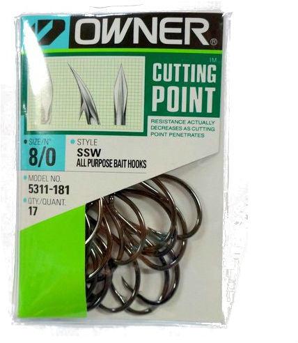 Owner 5311 SSW All Purpose Bait Hooks Pro Pack - Geographe Camping