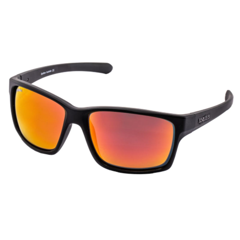 Spotters Grit Matt Black Polarised Sunglasses