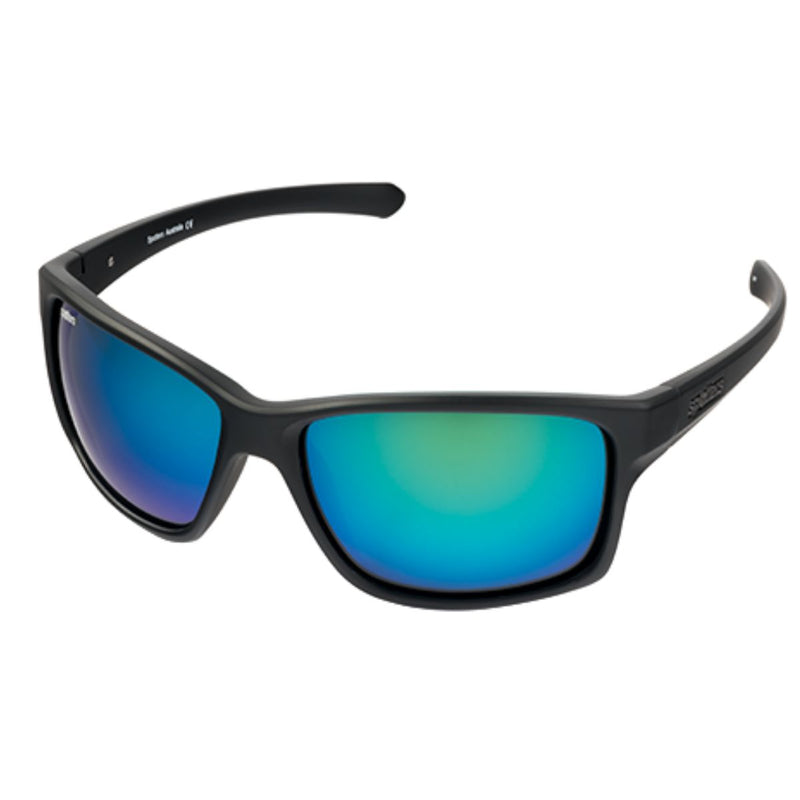 Spotters Grit Matt Black Polarised Sunglasses
