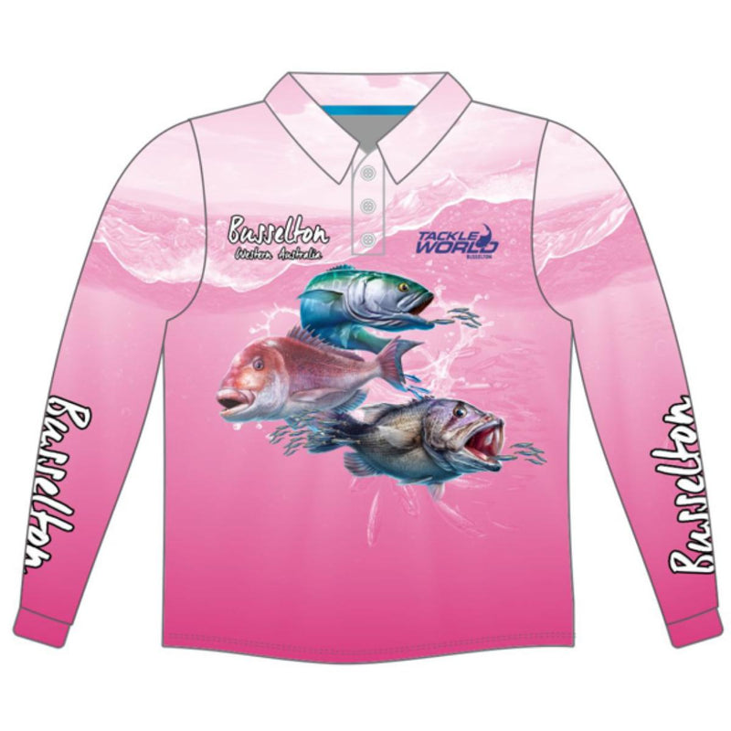 Tackle World Busselton Southern Shirt Kids Pink