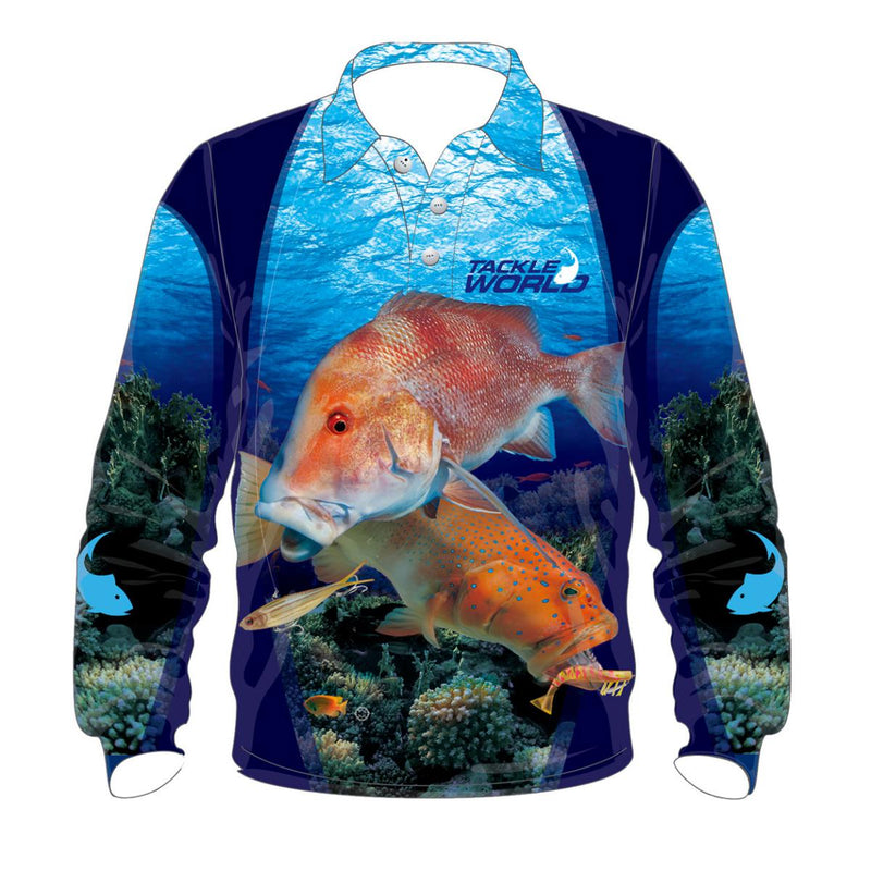 Tackle World Reef Fish Fishing Shirt