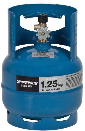 Companion 3/8LH Gas Cylinder 1.25kg