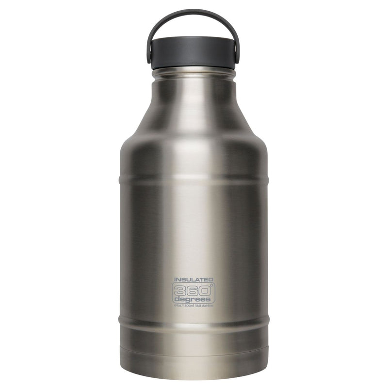 360 Degrees Growler Vacuum Insulated Bottle Stainless
