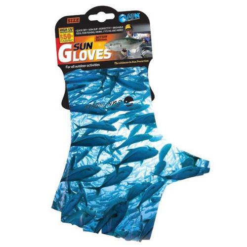 AFN Sun Gloves Bait Ball Blue