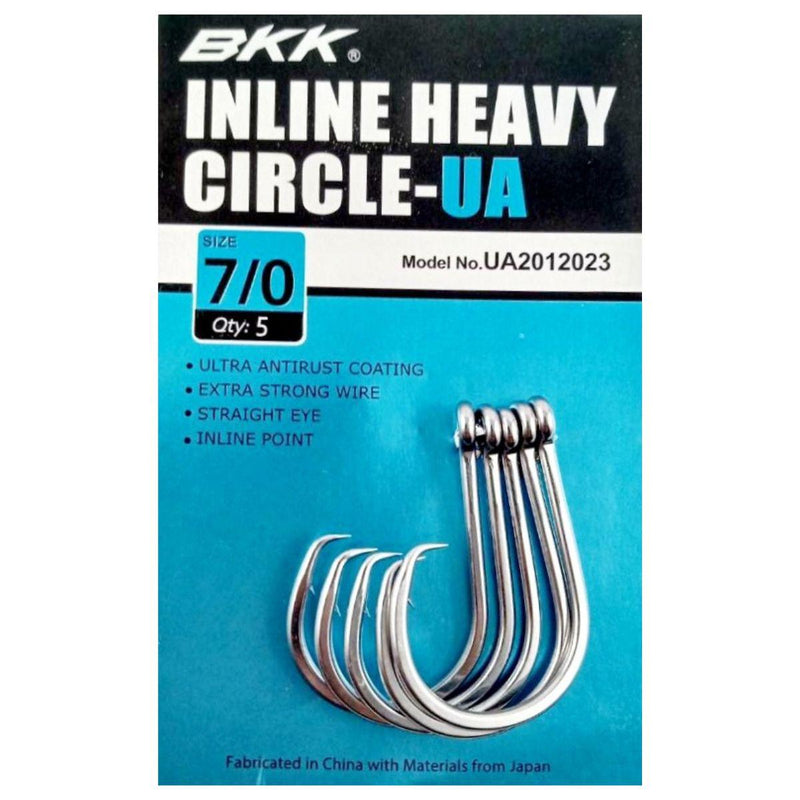 BKK Inline Heavy Circle Hooks