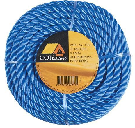 Oztrail Poly Rope 4mm x 20m
