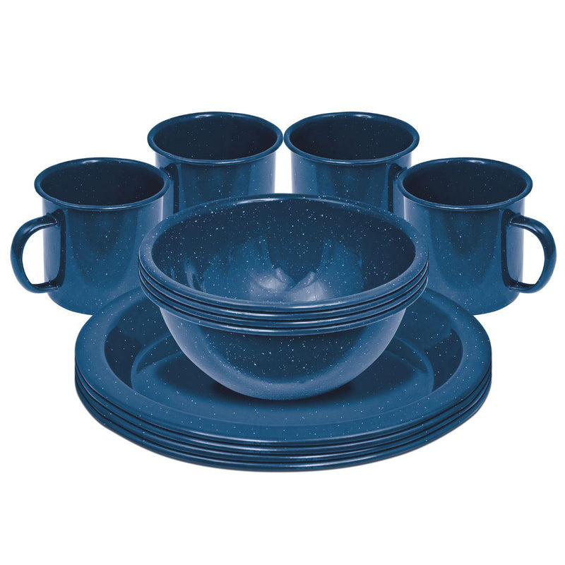 Campfire Enamel Dinner Set 12 Piece