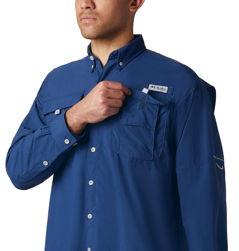 Columbia PFG Bahama Long Sleeve Shirt Mens Carbon