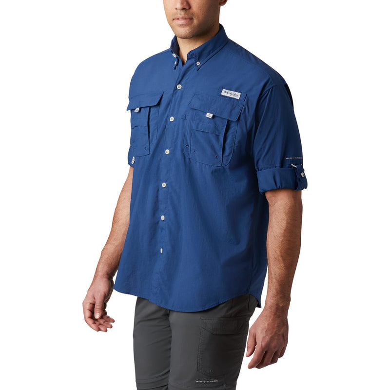 Columbia PFG Bahama Long Sleeve Shirt Mens Carbon