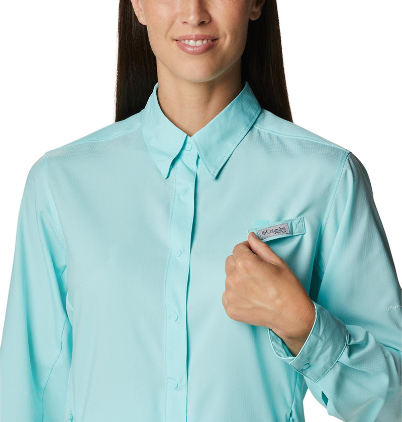 Columbia Tamiami II Long Sleeve Shirt Womens Gulfstream