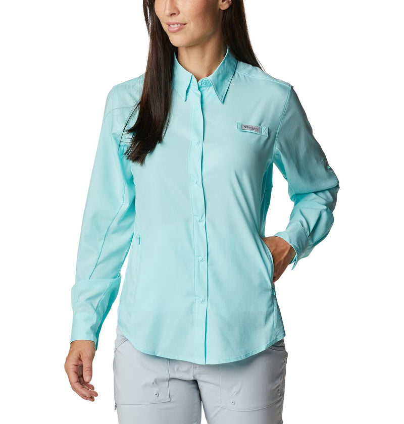 Columbia Tamiami II Long Sleeve Shirt Womens Gulfstream