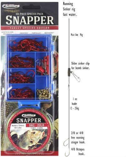 Gillies Snapper Species Pack