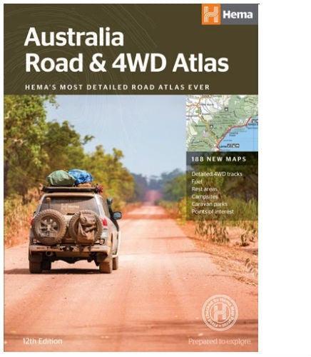 Hema Australia Road and 4WD Atlas