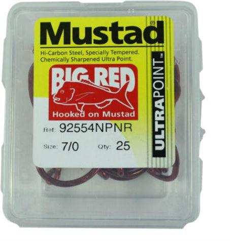 Mustad Big Red Suicide Hooks Boxed