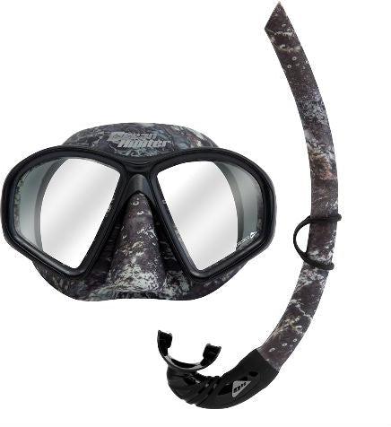 Ocean Hunter Phantom Mask and Snorkel Set Camo
