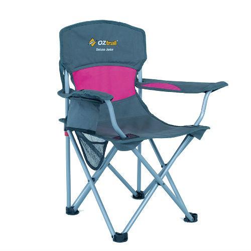Oztrail Deluxe Junior Chair Pink