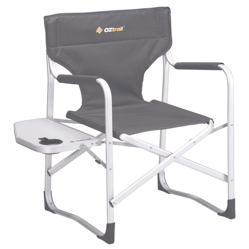 Oztrail Studio Directors Chair with Side Table