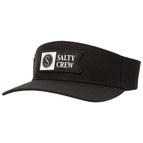 Salty Crew Alpha Flag Visor Black