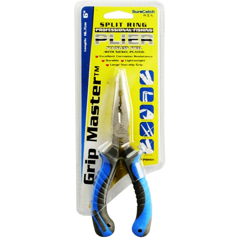 Sure Catch 6 Inch Multi Split Ring Pliers