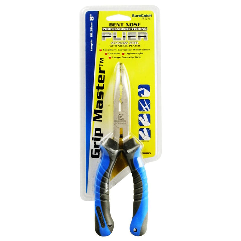 Sure Catch 8 Inch Bent Nose Pliers